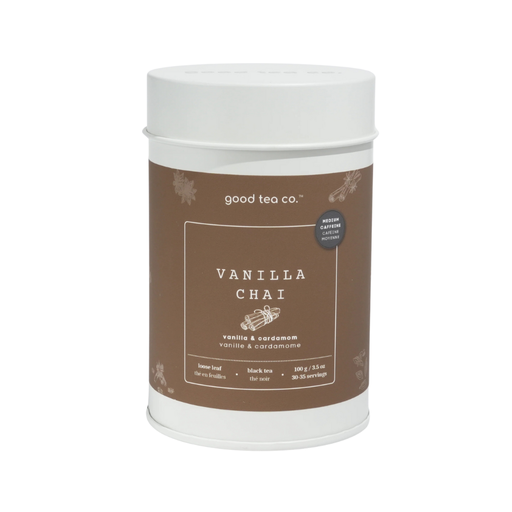 [485289] Good Tea Co. Vanilla Chai Loose Leaf Tea Tin 100G