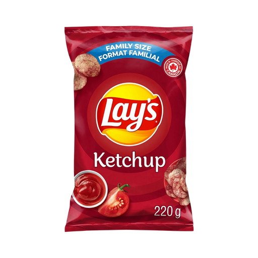 [485702] Lays Ketchup Chips 220G