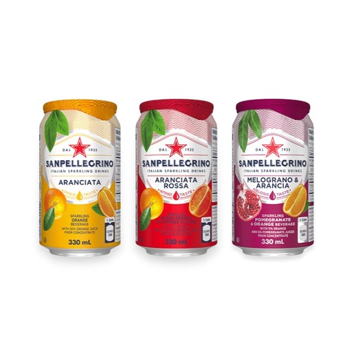 San Pellegrino Sparkling Fruit Beverages 330ml