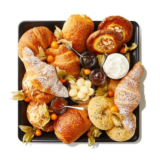 [477846] Croissant & Bagel Platter 1ea