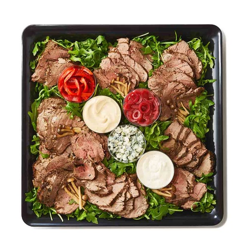 [477688] Carved Beef Tenderloin Platter 1ea