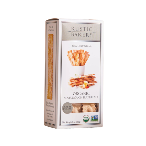 [486104] Rustic Bakery Olive Oil & Sel Gris Flatbread 170G