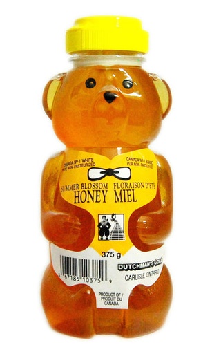 [486120] DUTCHMAN'S GOLD HONEY BEAR SQUEEZE 375G