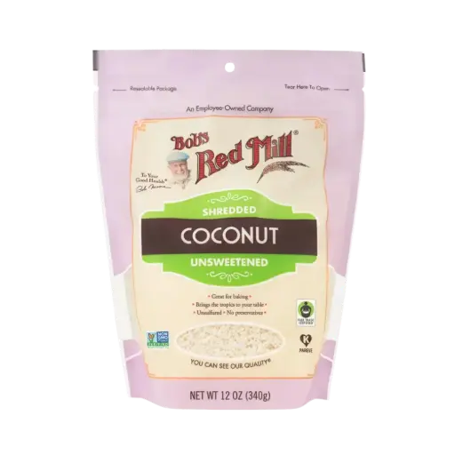 [486136] Bob's Unsweetened Shredded Coconut 340g