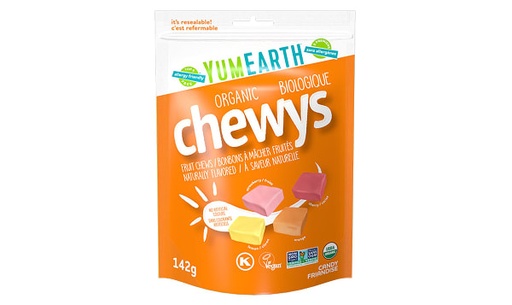 [468145] YUMEARTH ORGANIC FRUIT CHEWS 142G