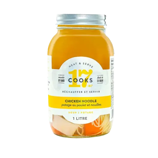 17 Cooks Inc Chicken Noodle Soup  1Lt