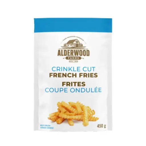 Alderwood Farms Crinkle Cut French Fries 450G