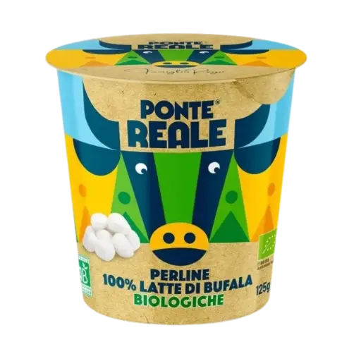 Ponte Reale Perline Buffalo Mozzarella 125G