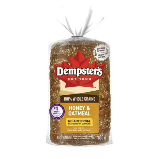 [65795] Dempster's 100% Whl Grain Honey Oat 1ea