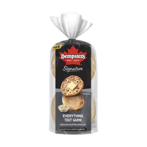 Dempster's Everything English Muffin 342G