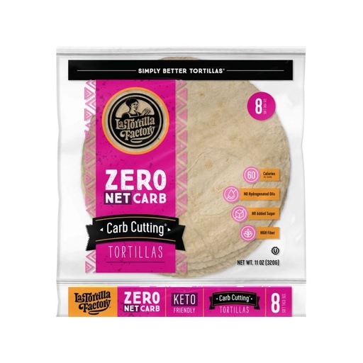 [386884] La Tortilla Factory Zero Net Carb Tortilla 320G