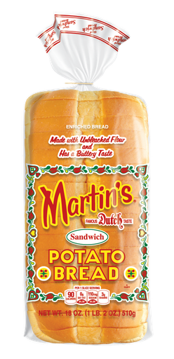 [125351] Martins Sliced Potato Bread 18Oz