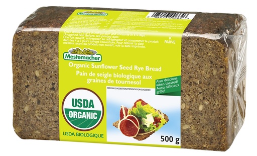[99743] Mestemacher Organic Sunflower Bread 500g