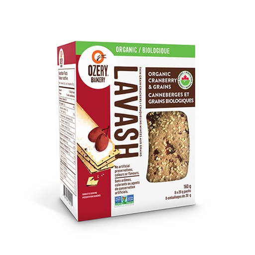 [115291] Ozery Lavash Organic Spelt Grain Cracker 160g