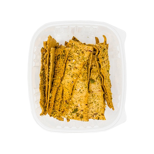 [85158] Pusateri's Cranberry Pumpkin Flax Flatbread 140G