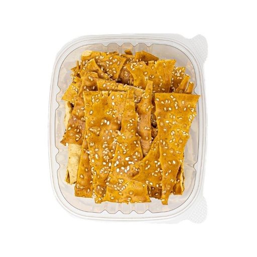 [164646] Pusateri's Flatbread Sesame Pretzel Crisp 150G