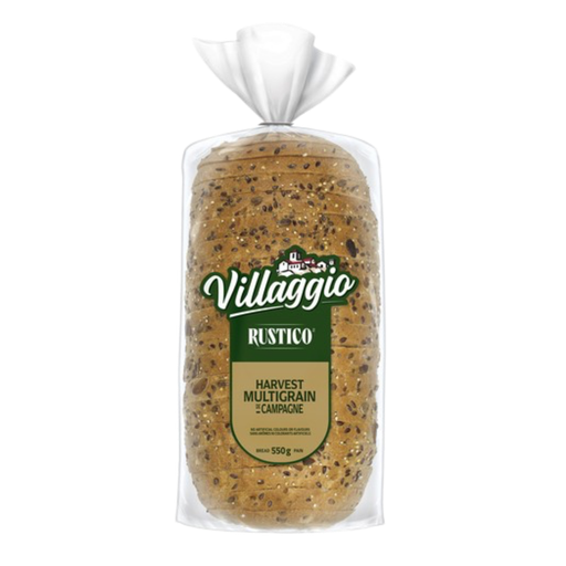 Villaggio Rustico Harvest Multigrain Bread 550G
