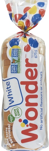 [176276] Wonder Bread Weston Wb White Sliced 675g