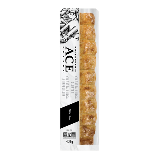 [97840] Ace Bakery Ciabatta Lunga Cluster 400g