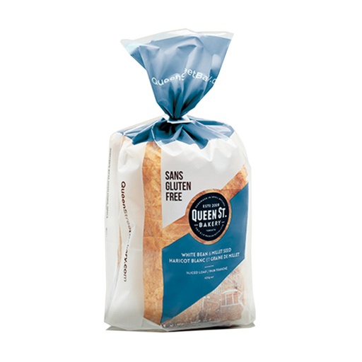 [66027] Queen St Bakery White Bean With Millet Seed Gluten Free Bread 400G 