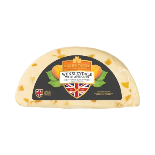 [66637] Wensleydale Apricot 1lb