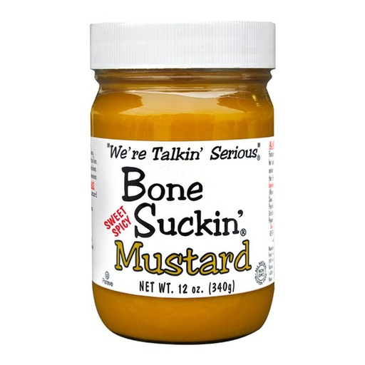 [45169] Bone Suckin' Mustard Sweet Spicy 340G