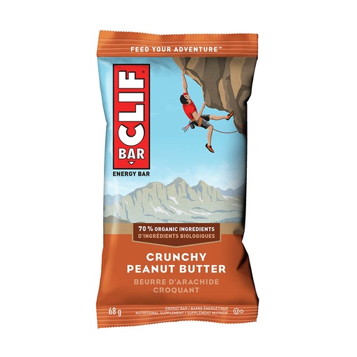 [45352] Clif Crunchy Peanut Butter Bar 68G