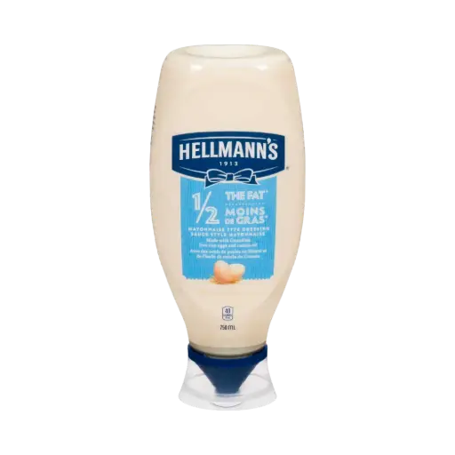 [45777] Hellmann's Half The Fat Mayonnaise Type Dressing 750Ml