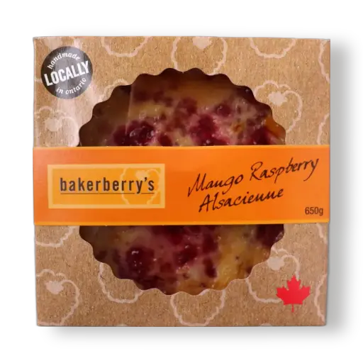 Bakerberry's Mango Raspberry Alsacienne 650g