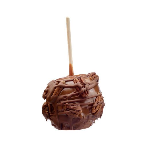 [161481] Bruce County Nut & Fudge Turtle Candied Apple 1ea
