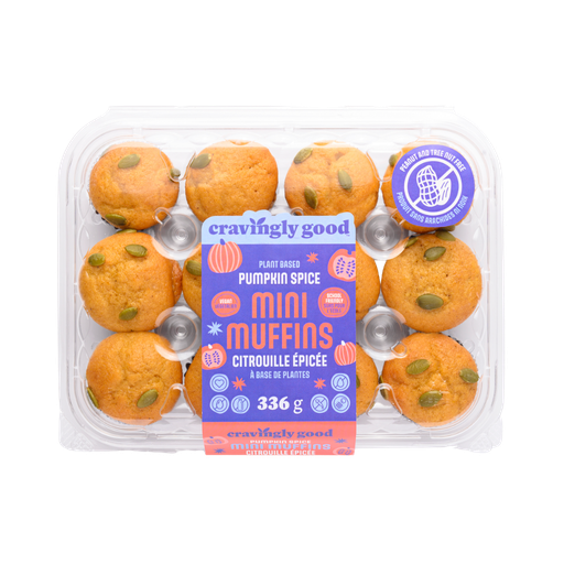 [335642] Cravingly Good Pumpkin Spice Mini Muffins 336G