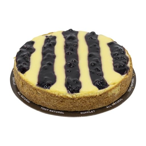 [64549] Dufflet Blueberry Lemon Cheesecake Small 1ea