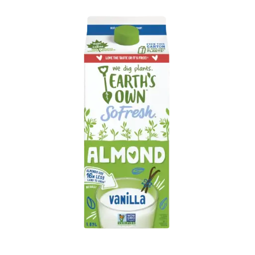[44358] Earth's Own Almond Vanilla 1.89L