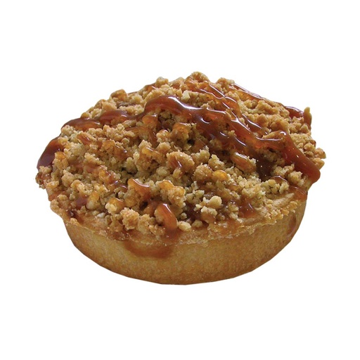 [64368] Dufflet Large Apple Caramel Crumble Tart 1ea