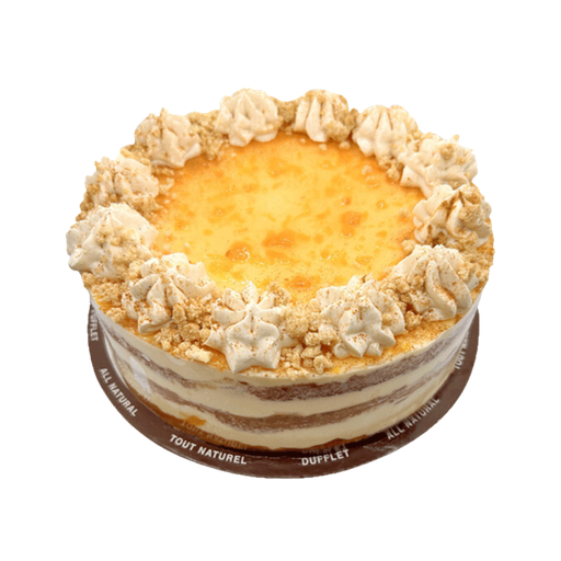 [468746] Dufflet Peach Cobbler 8" Ea