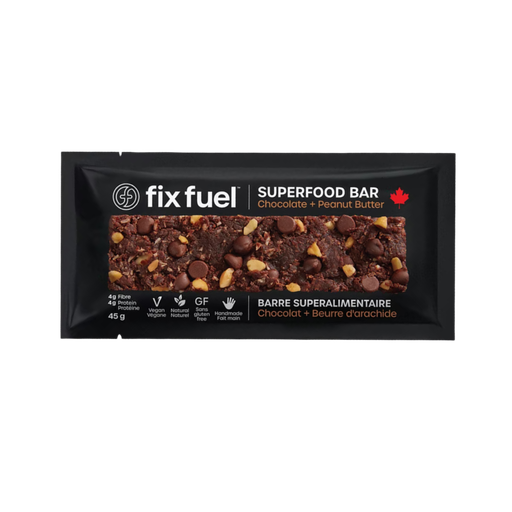 Fix Fuel Chocolate Peanut Butter Superfood Bar 45G