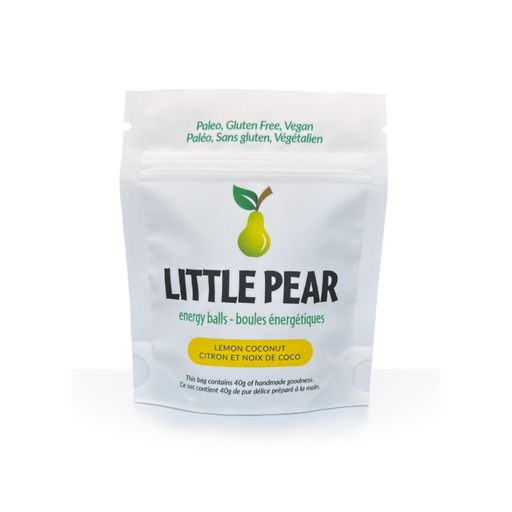 [358422] Little Pear Bakeshop Lemon Coconut Energy Balls 40G