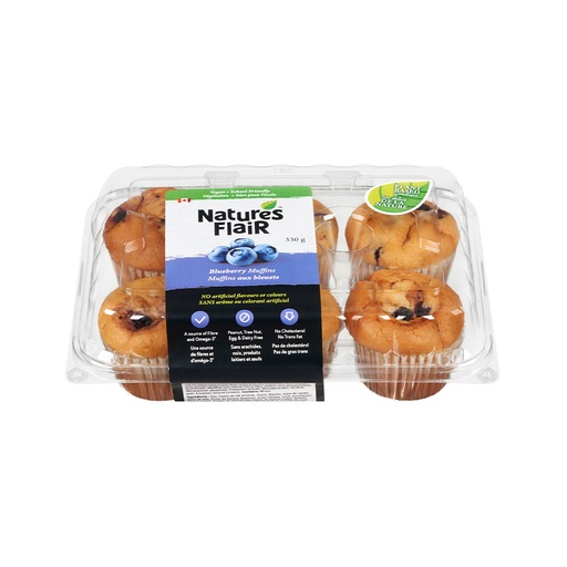 [271174] Nature's Flair Blueberry Muffins 330G
