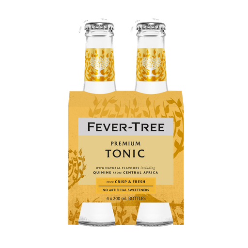 [45592] Fever Tree Indian Tonic Water 4 X 200Ml