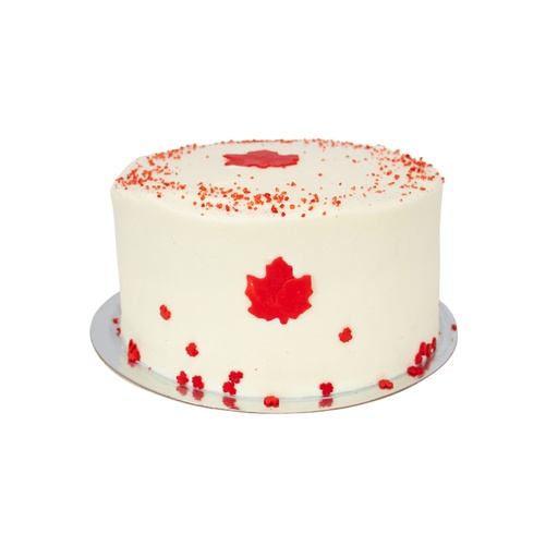 [98491] Phipps Canada Day Chocolate Cake Small 1ea