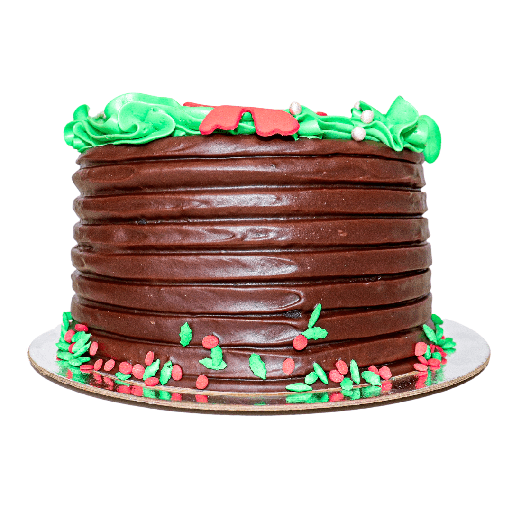 [105129] Phipps Chocolate Holiday Celebration Cake Small 1ea