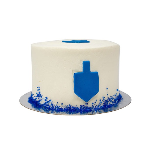 [105122] Phipps Hanukkah Chocolate Cake Medium 1ea