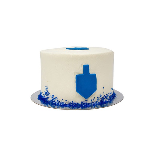[105125] Phipps Hanukkah Vanilla Cake Small 1ea