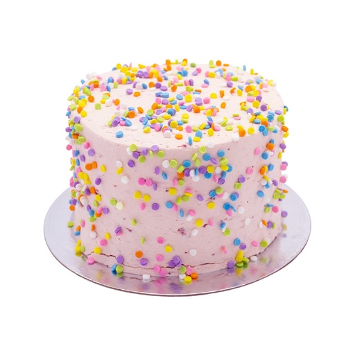 [64089] Phipps Strawberry Vanilla Cake Small 5"