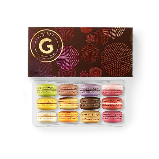 [116519] Point G Assorted Macaron 12Pc