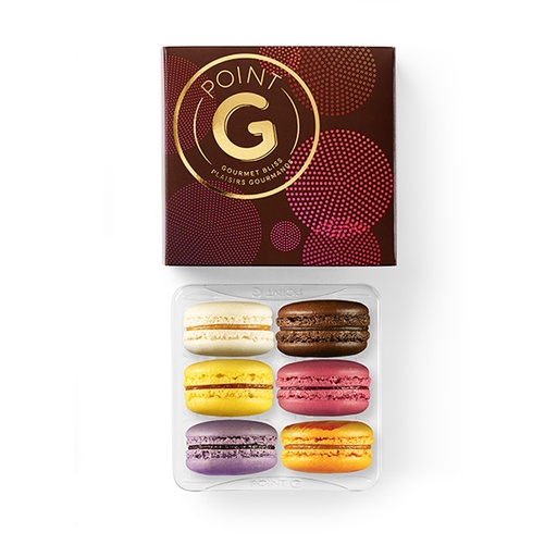 [116518] Point G Assorted Macaron 6Pc