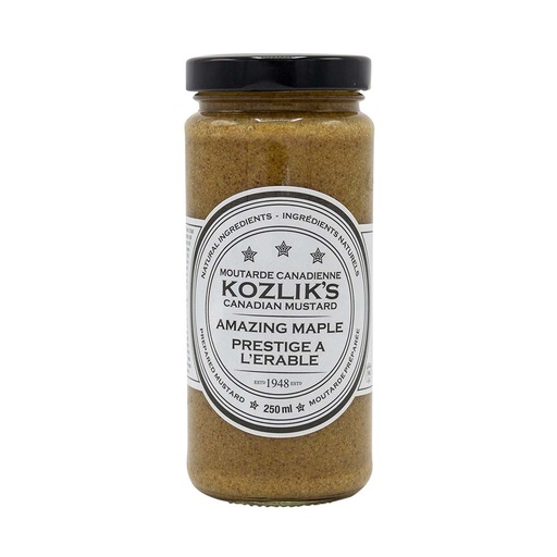 [46006] Kozlik's Canadian Mustard Amazing Maple 250Ml