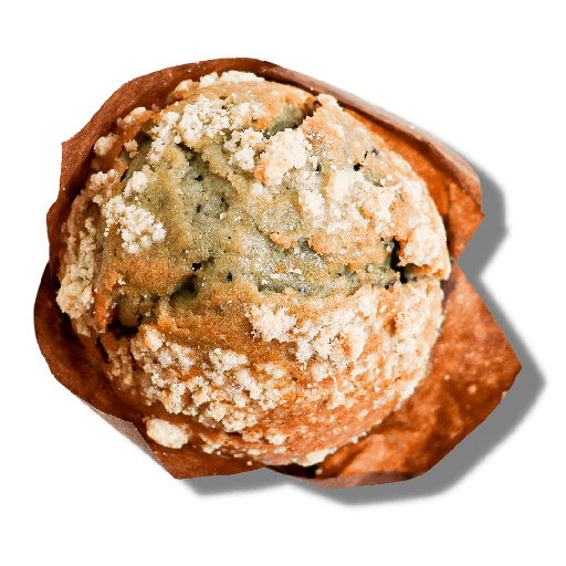 [427664] Pusateri's Wild Blueberry Crumble Muffin 135g