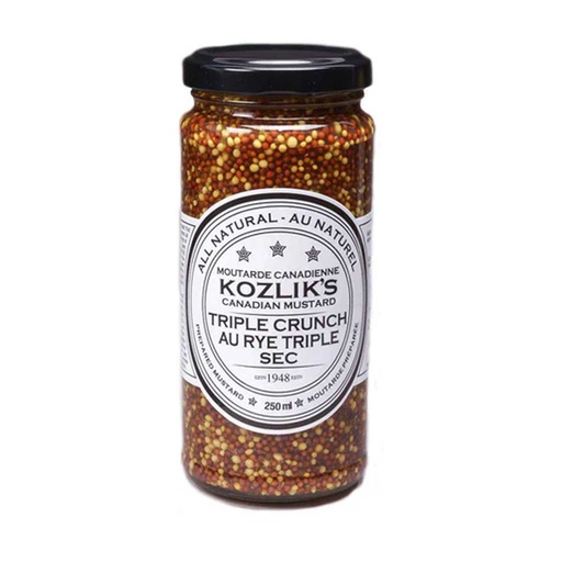 [46008] Kozlik's Canadian Mustard Triple Crunch 250Ml