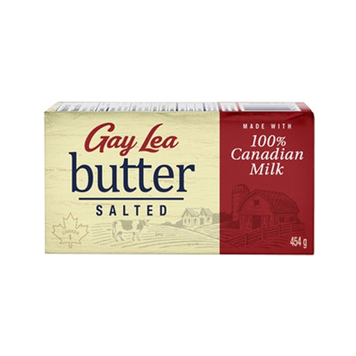 [44360] GAY LEA SALTED BUTTER 250G